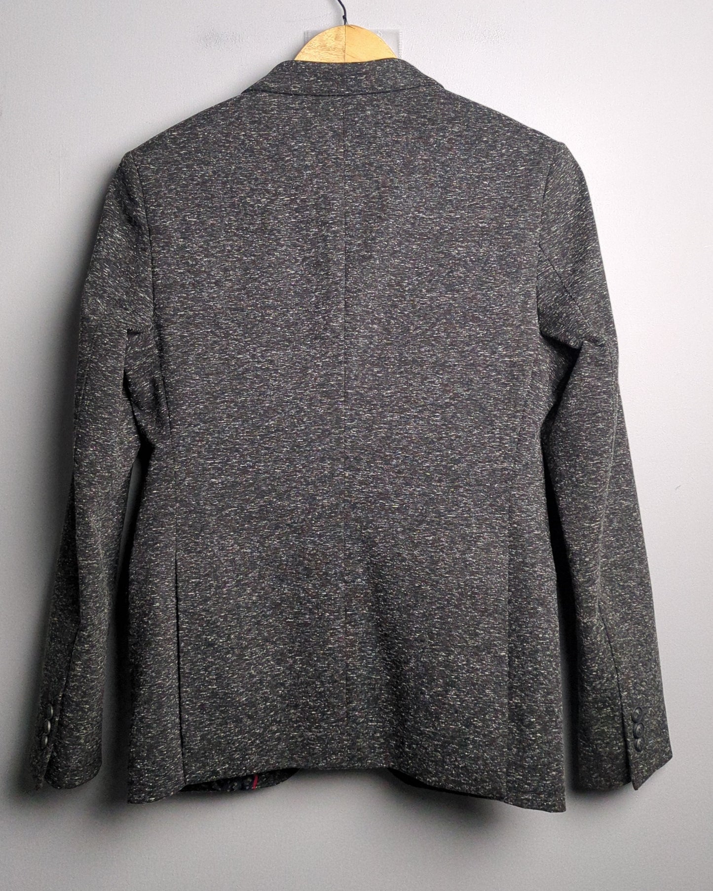 United Colors Of Benetton Grey Casual Blazer
