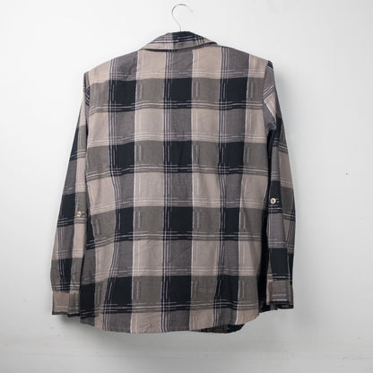 Plaid Button-Down Shirt