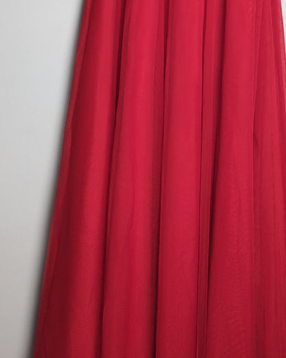 Dibiskle Red Maxi Dress