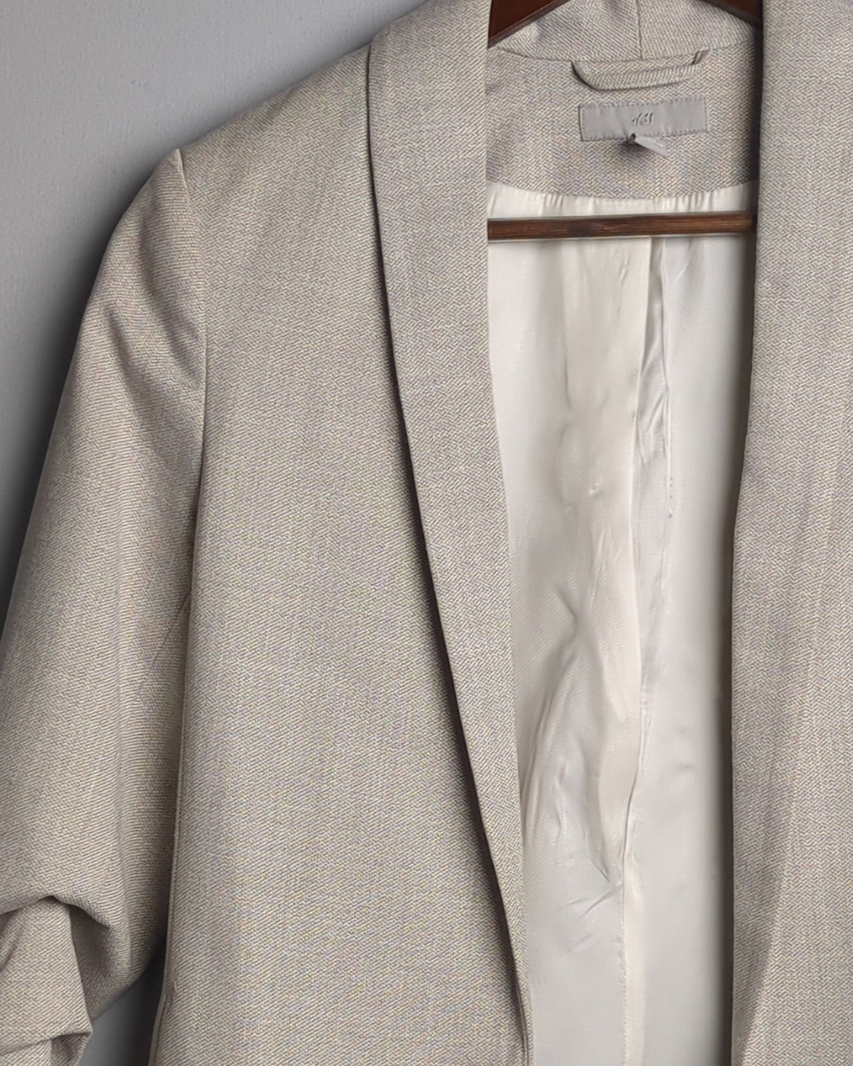 H&M Beige Blazer Jacket