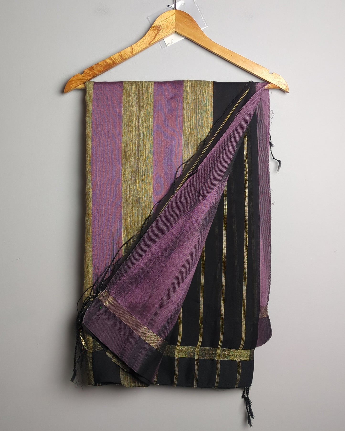 Purple Woven Saaree
