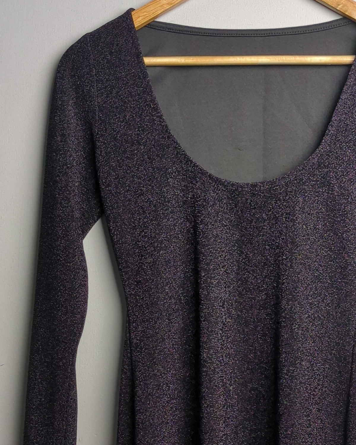 H&M Black Shimmer Dress