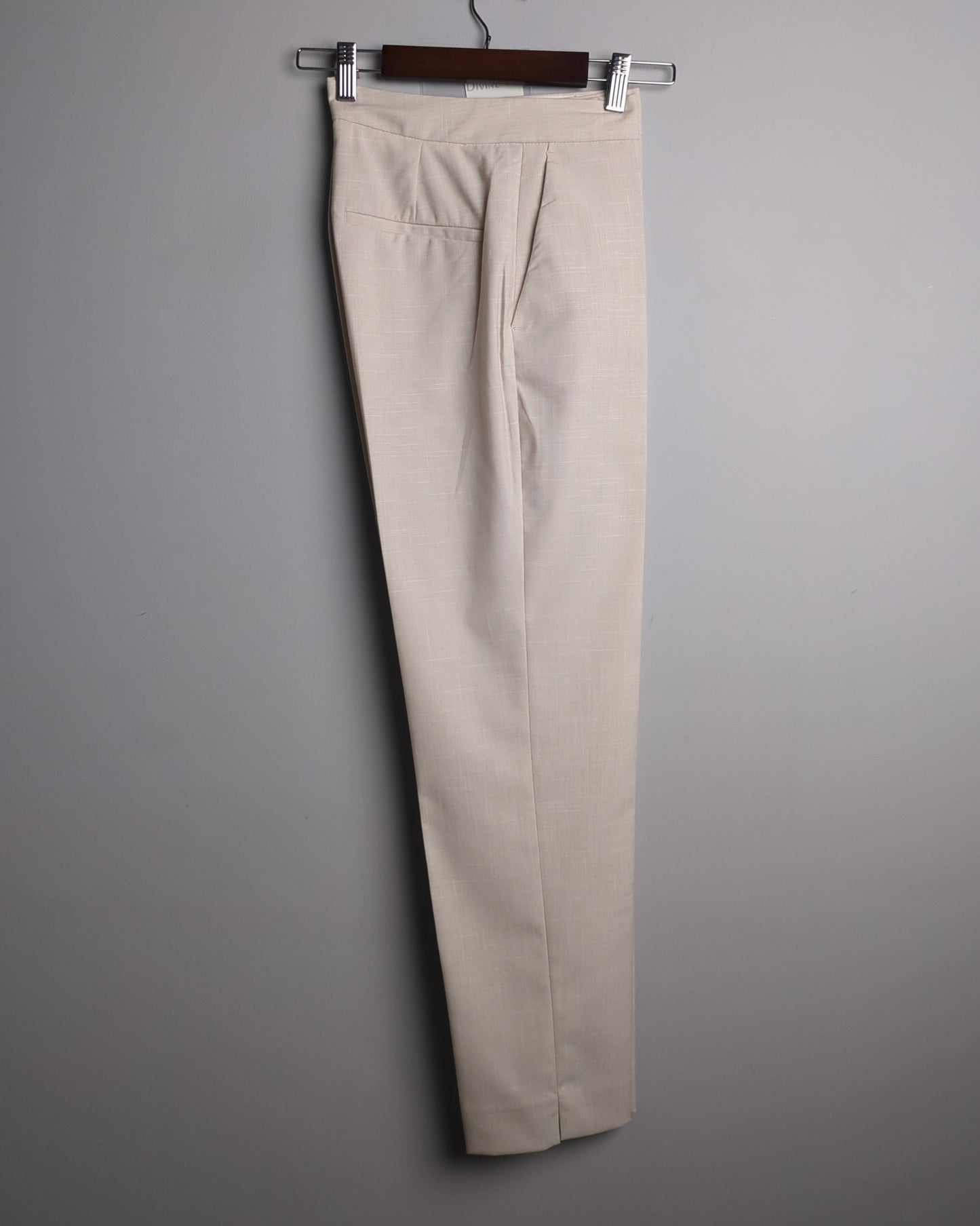 Zara Beige Tailored Trousers