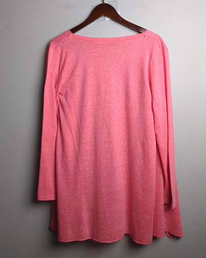 Denim Jeans & Casuals Pink Open Cardigan