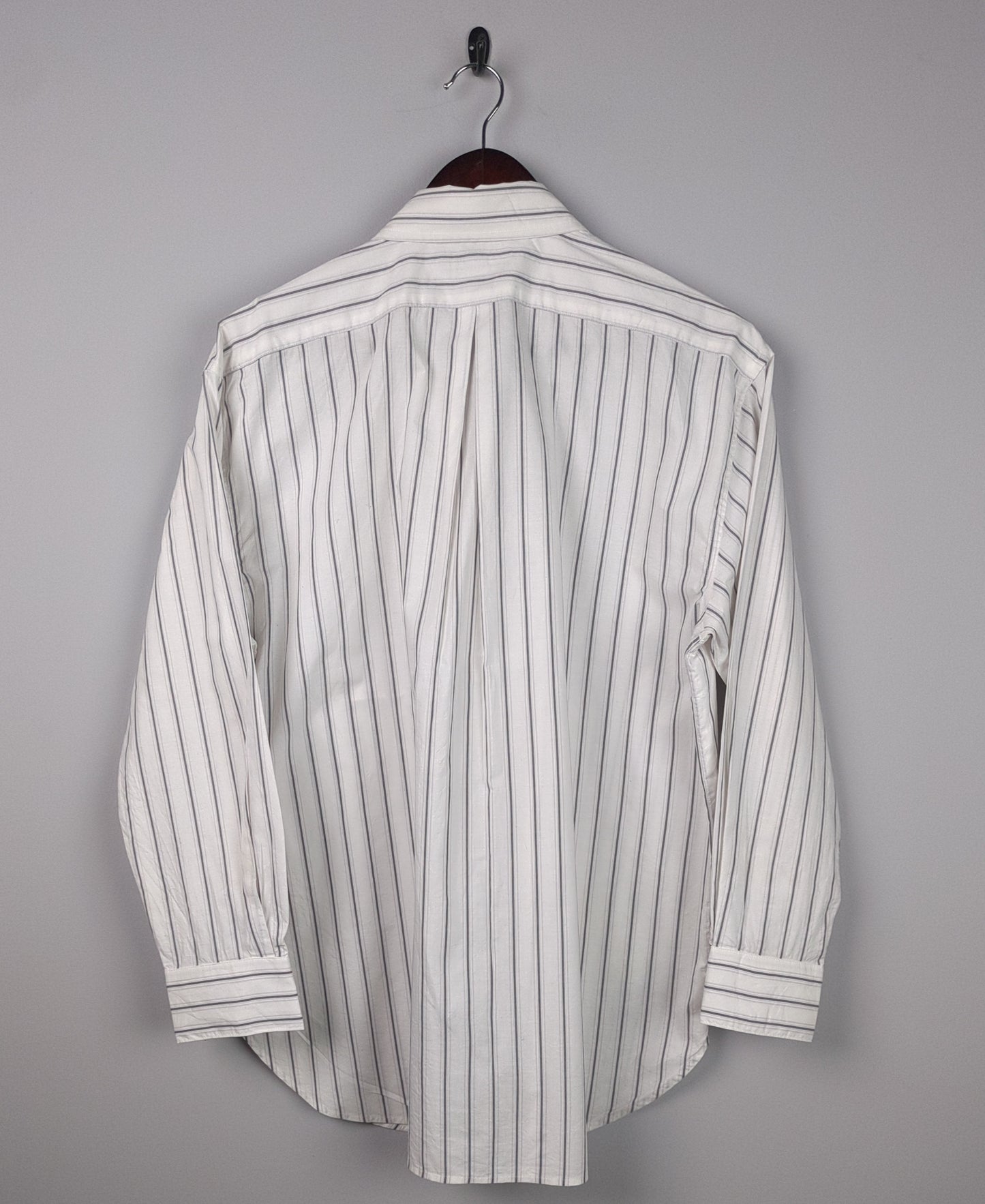 Pinstriped White