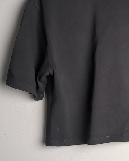 Zara Gray Crop T-Shirt