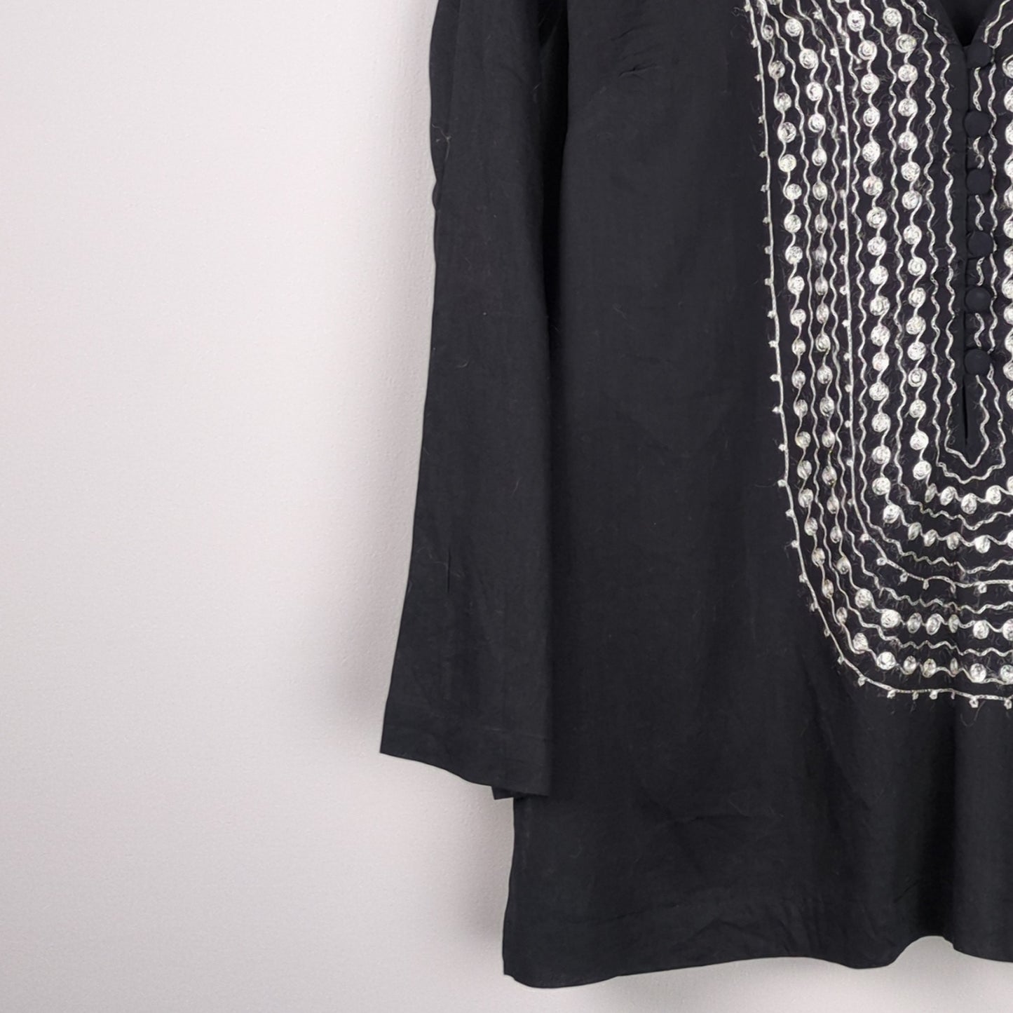 Embroidered Black
