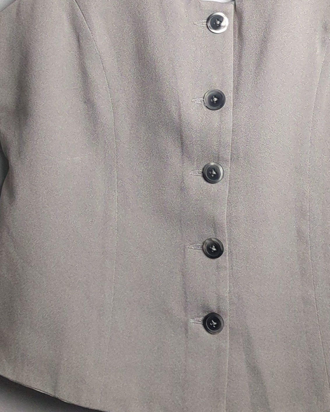 Fable Street Gray Tailored Vest