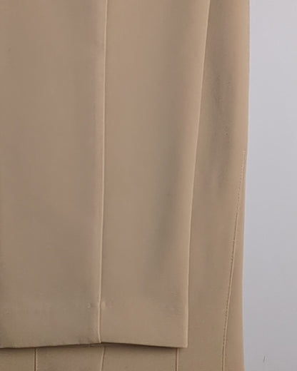 Zara Beige Tailored Trousers