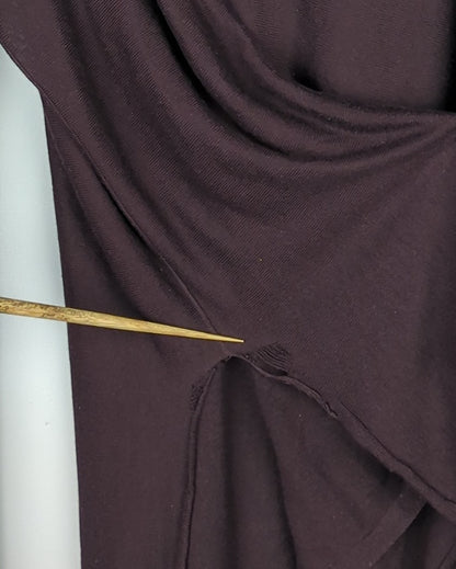 H&M Wine Wrap Top