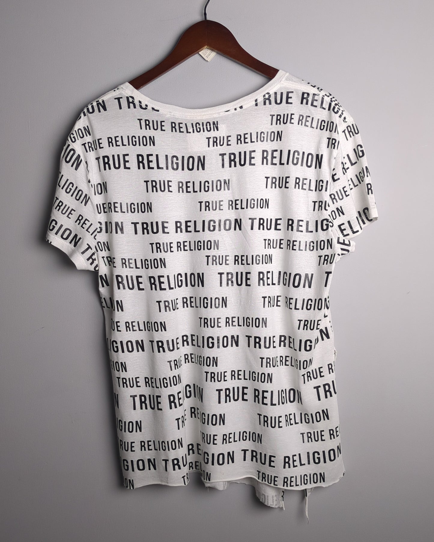 True Religion White Graphic T-Shirt
