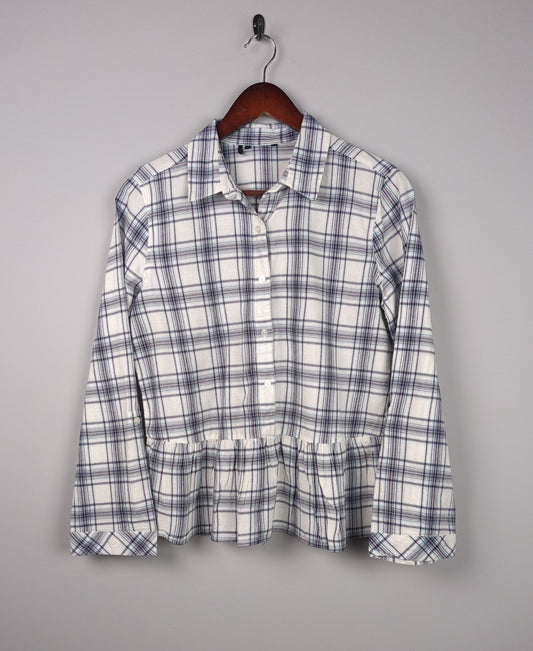Plaid Peplum