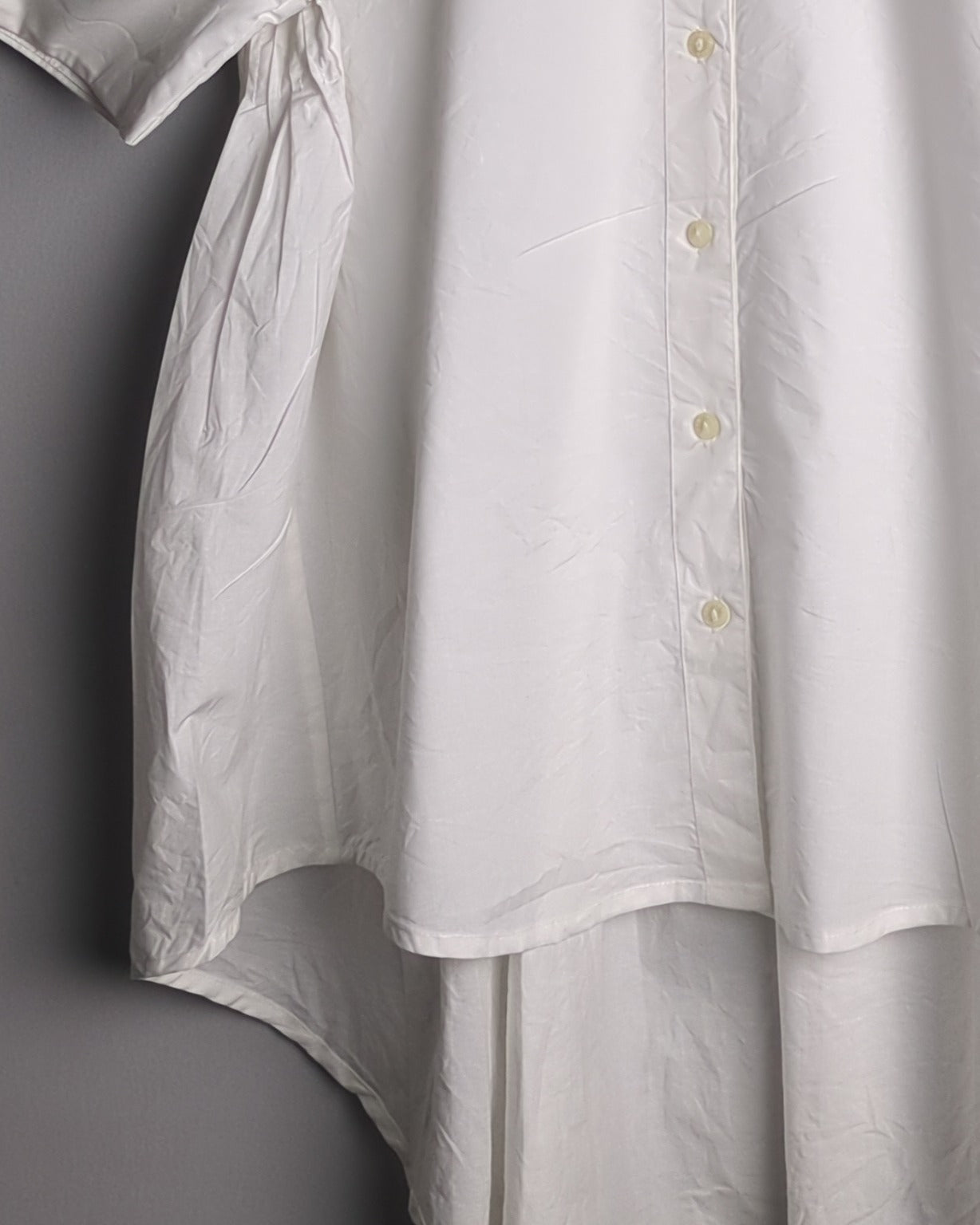 Pause White Button-Down Shirt