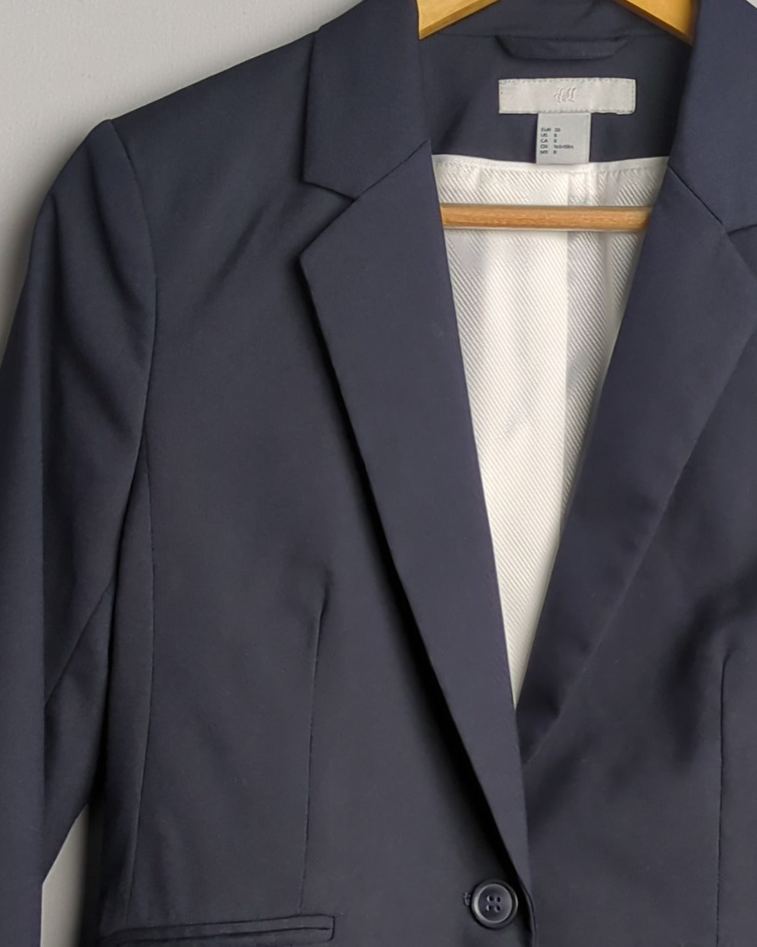 H&M Blue Tailored Blazer