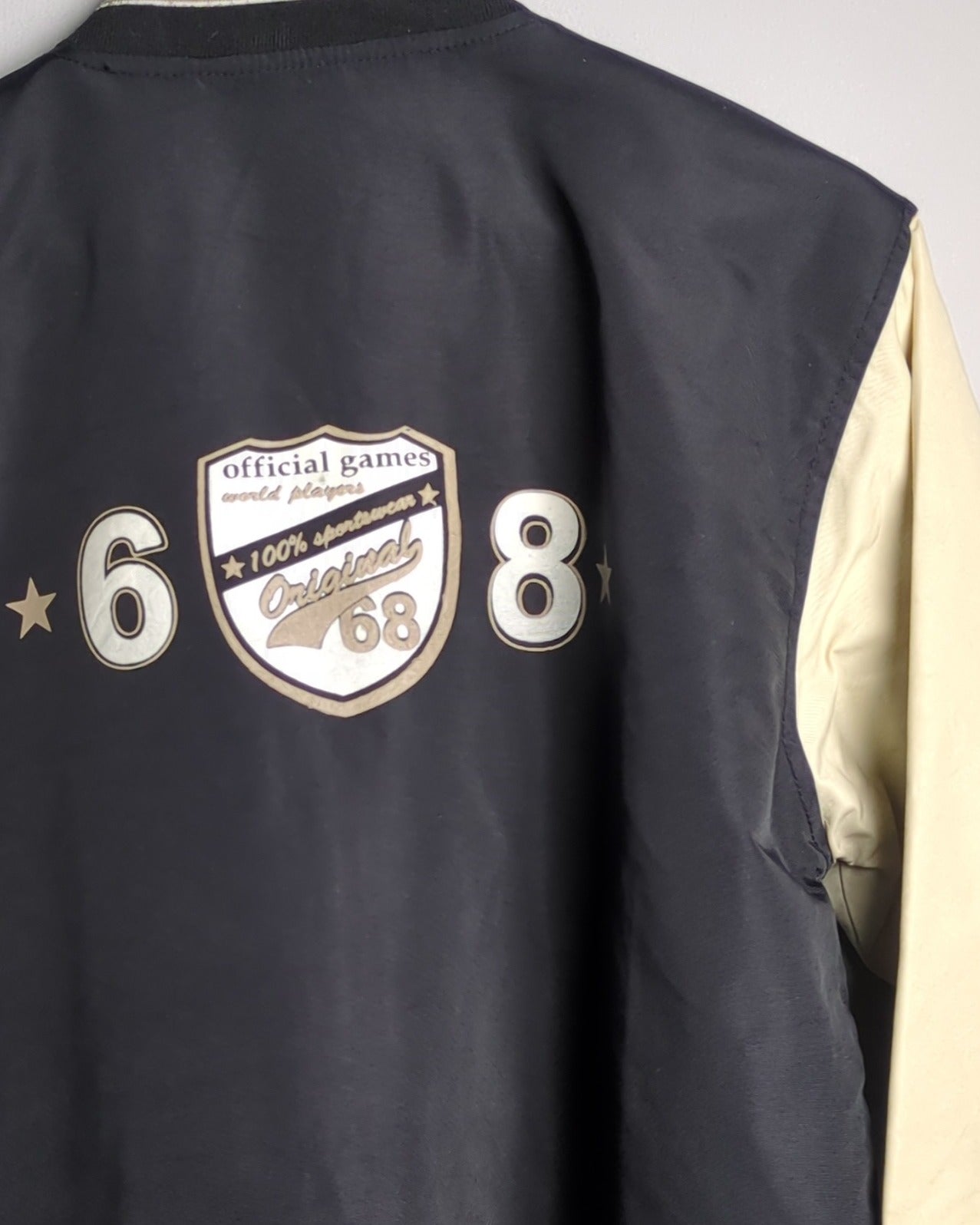 Nzyme Glory Black Varsity Jacket