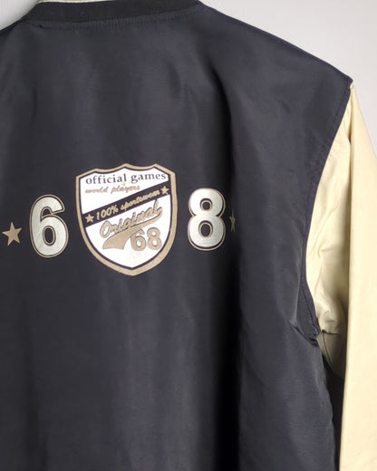 Nzyme Glory Black Varsity Jacket