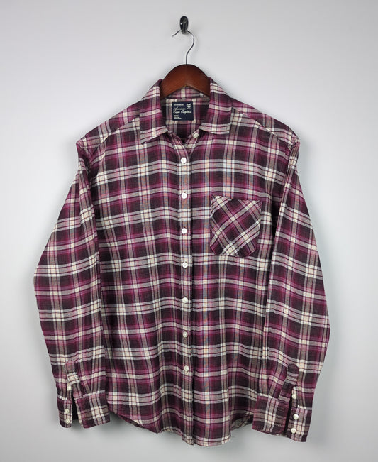 Plaid Maroon