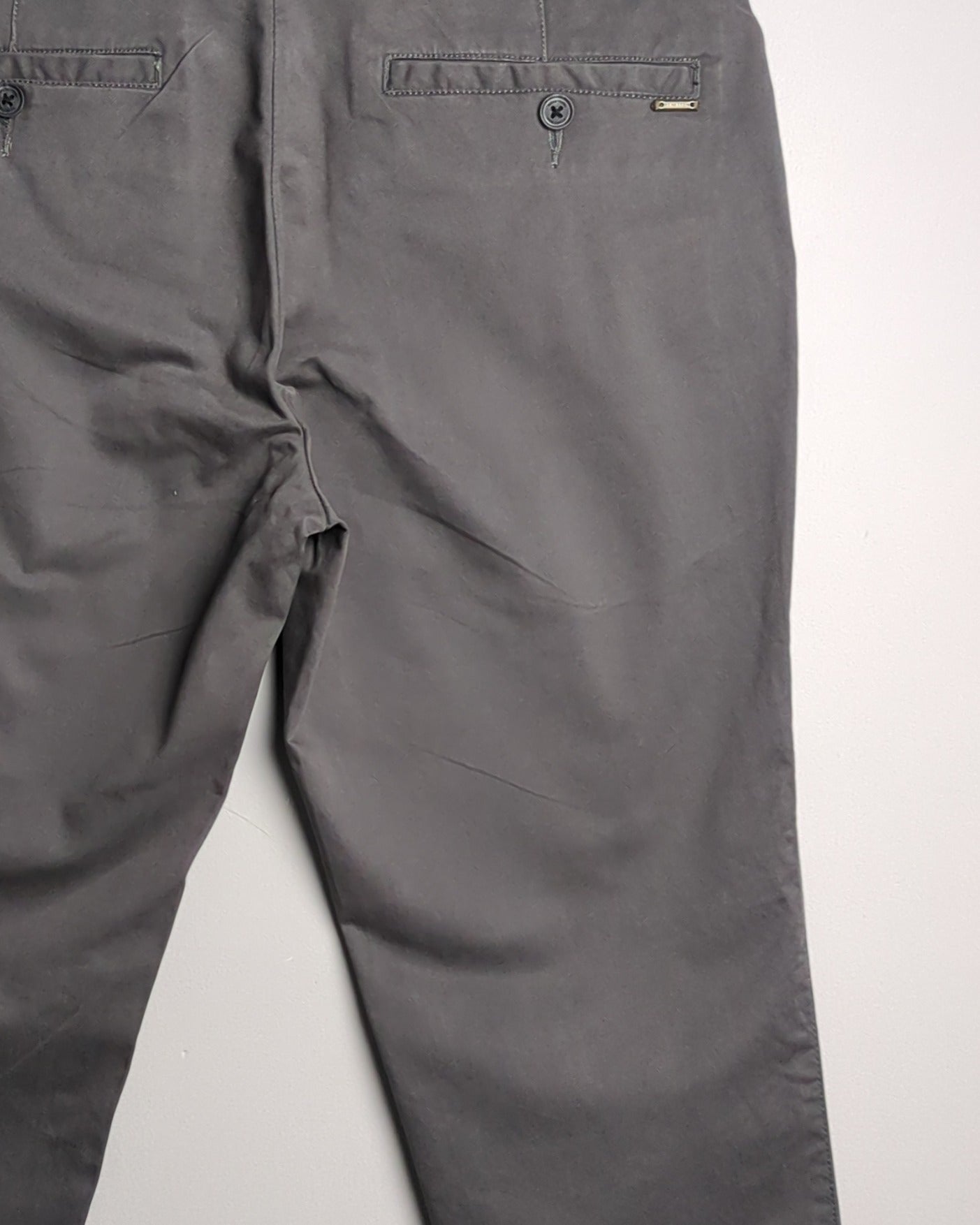 United Colors Of Benetton Gray Chino Pants