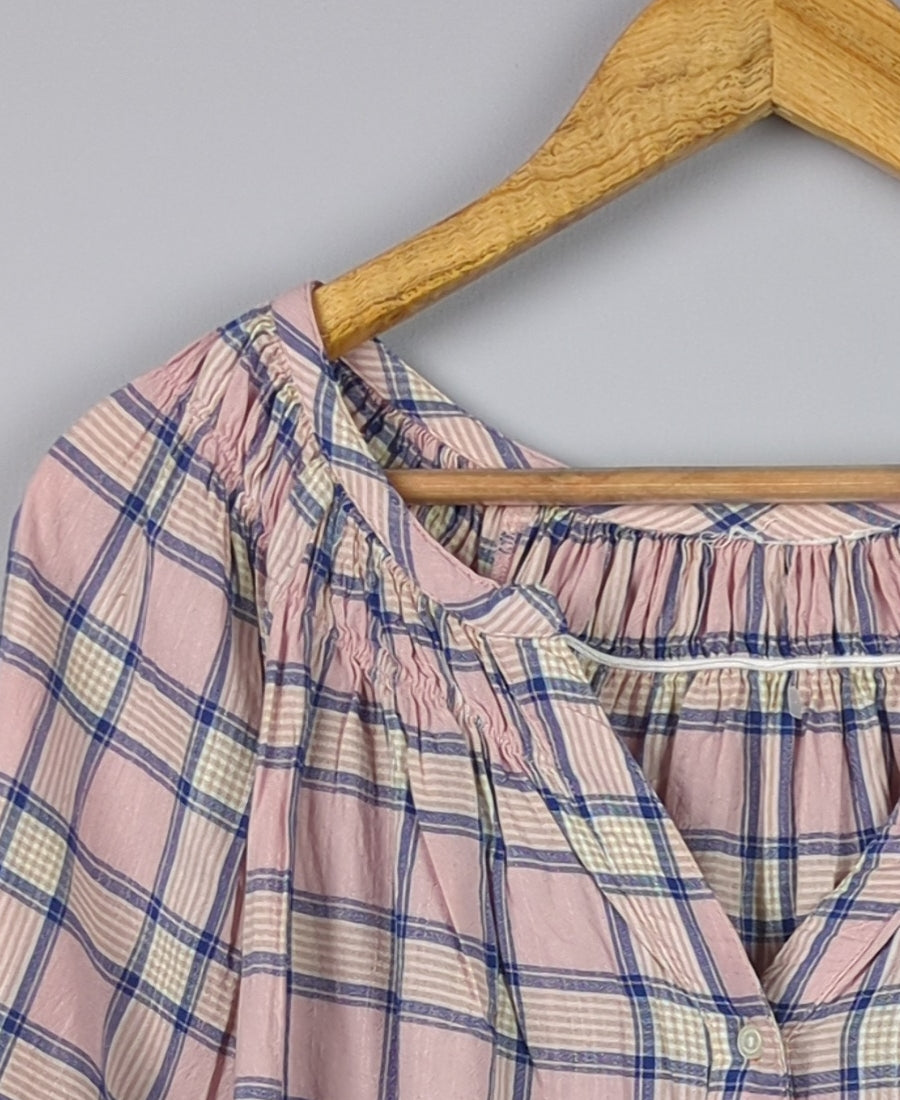 Plaid Peach
