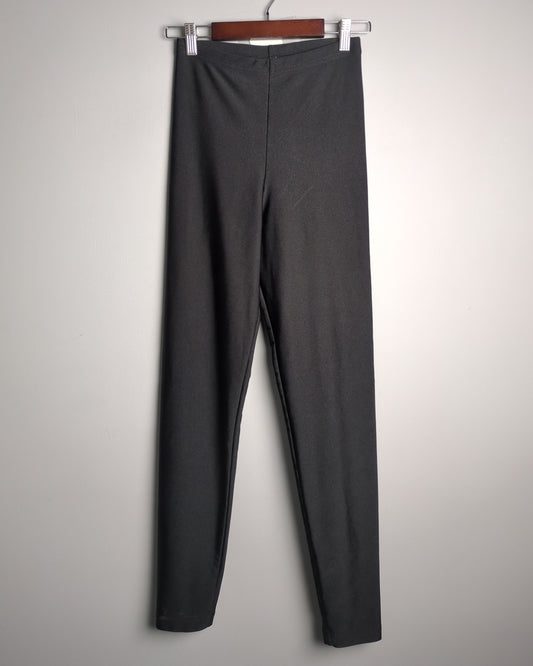 American Apparel Black Stretch Leggings