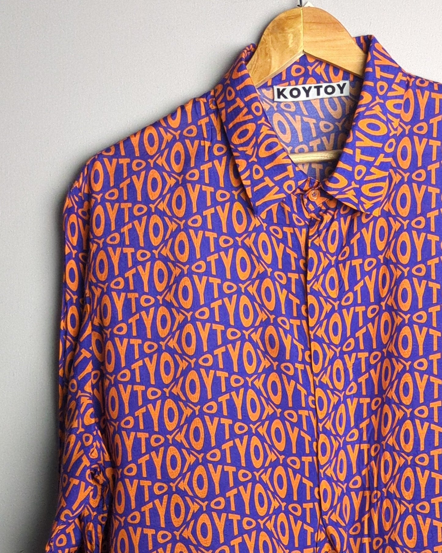 KOYTOY Print Button Shirt