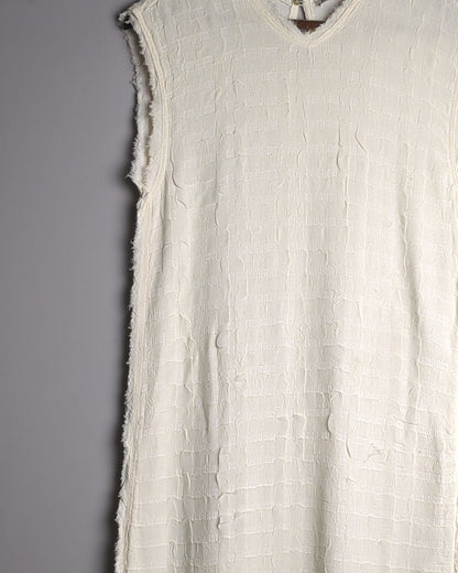 Zara White Sleeveless Tunic