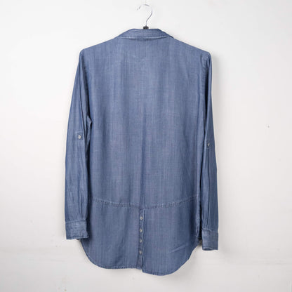 Denim Button-Down Shirt