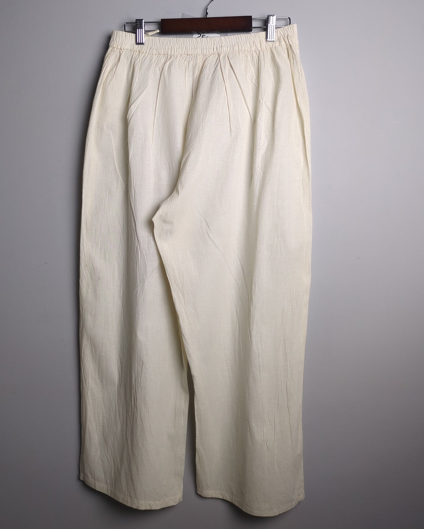 Beige Linen Trousers