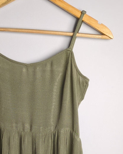 Green Cami Dress