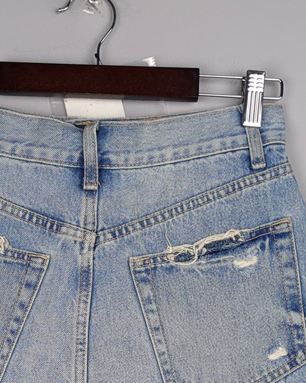 Zara Blue Denim Shorts