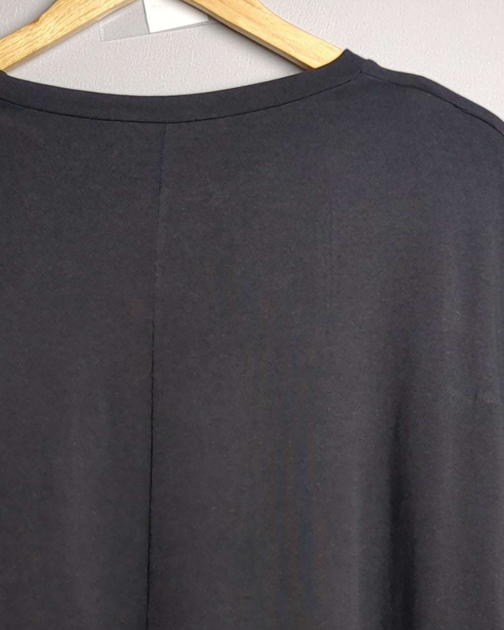Cotton World Black Sleeveless Top