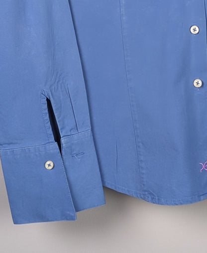 Periwinkle Button-Up