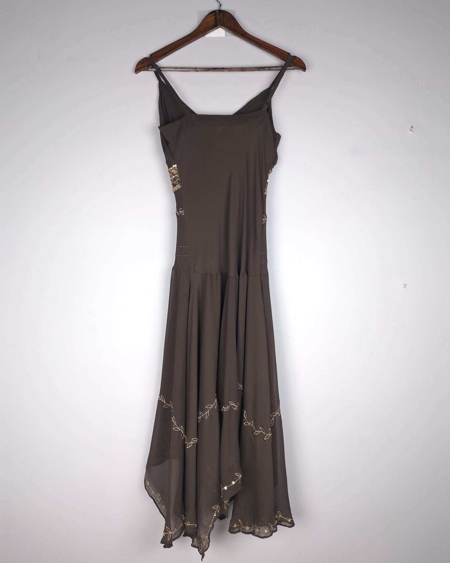 New Look Brown Embellished Dress