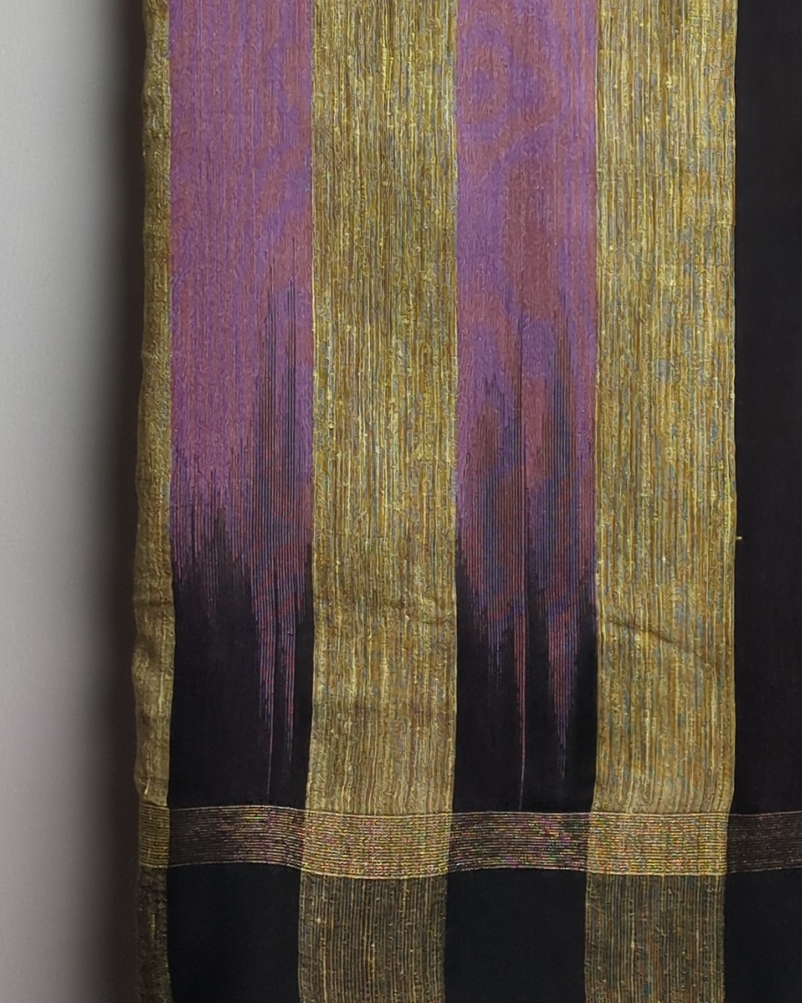 Purple Woven Saaree