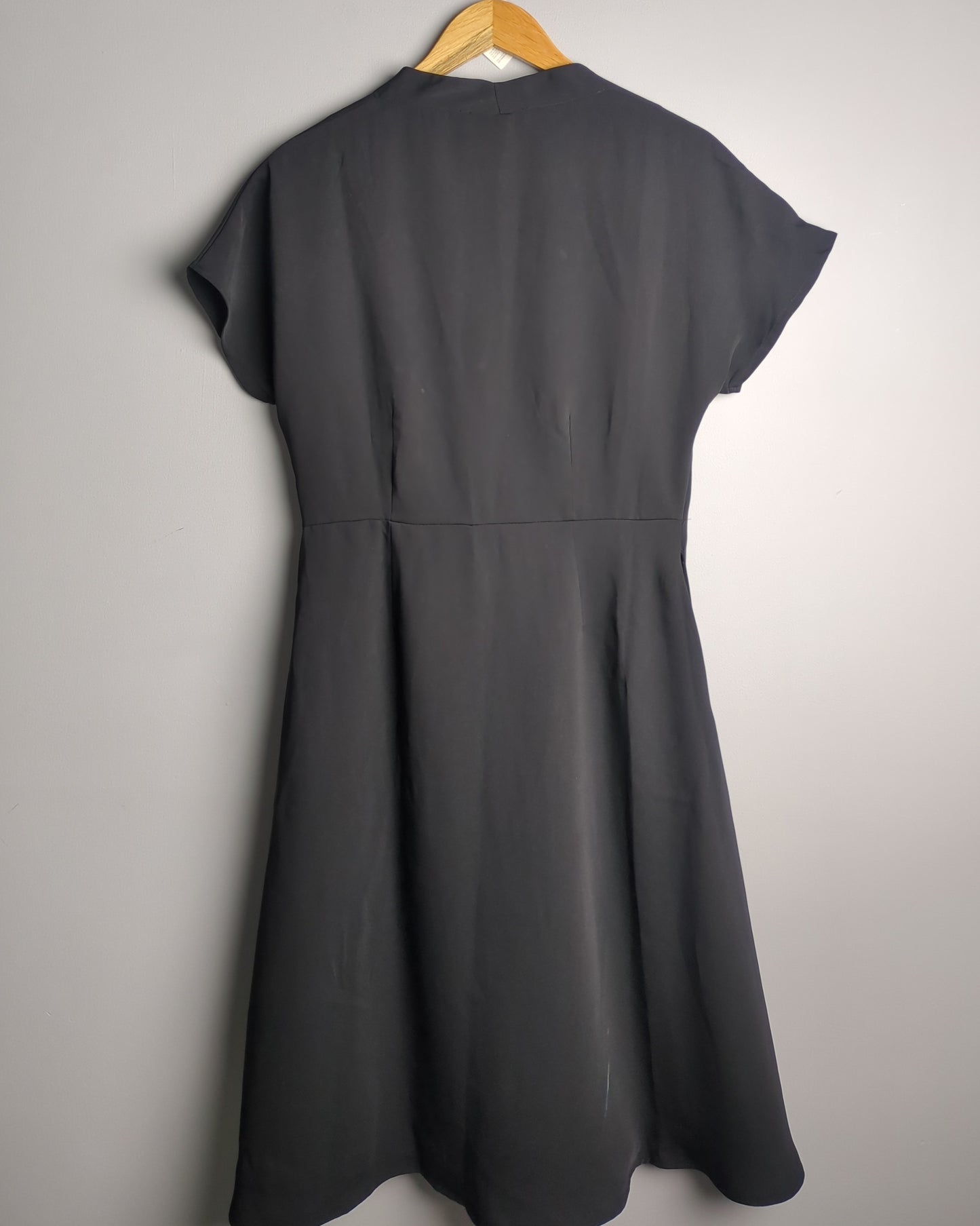 The Label Life Black Wrap Dress