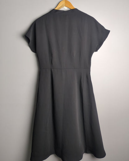 The Label Life Black Wrap Dress