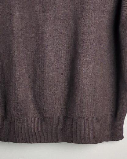 H&M Brown Knit Polo