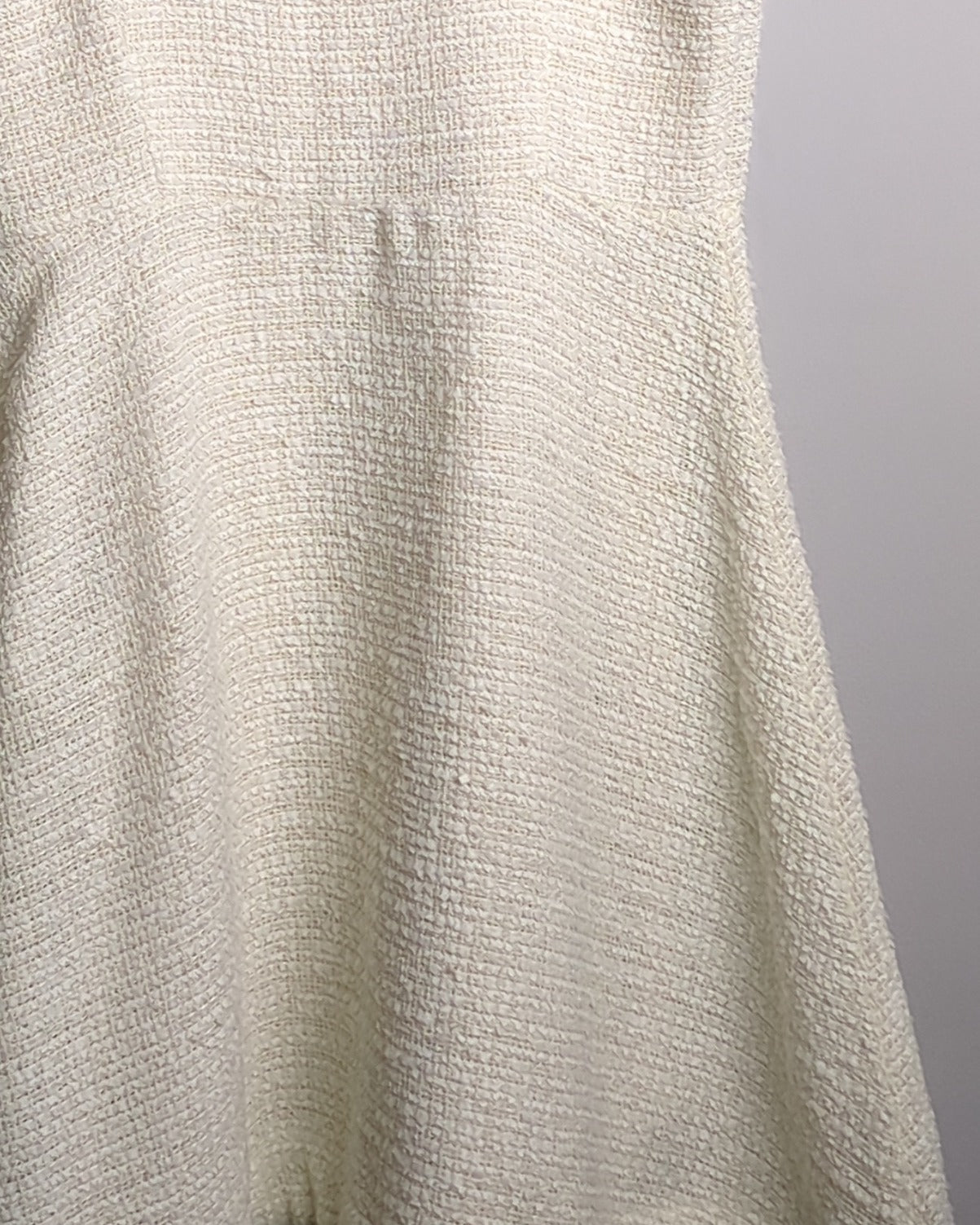 Zara Beige Tweed Dress
