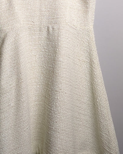 Zara Beige Tweed Dress