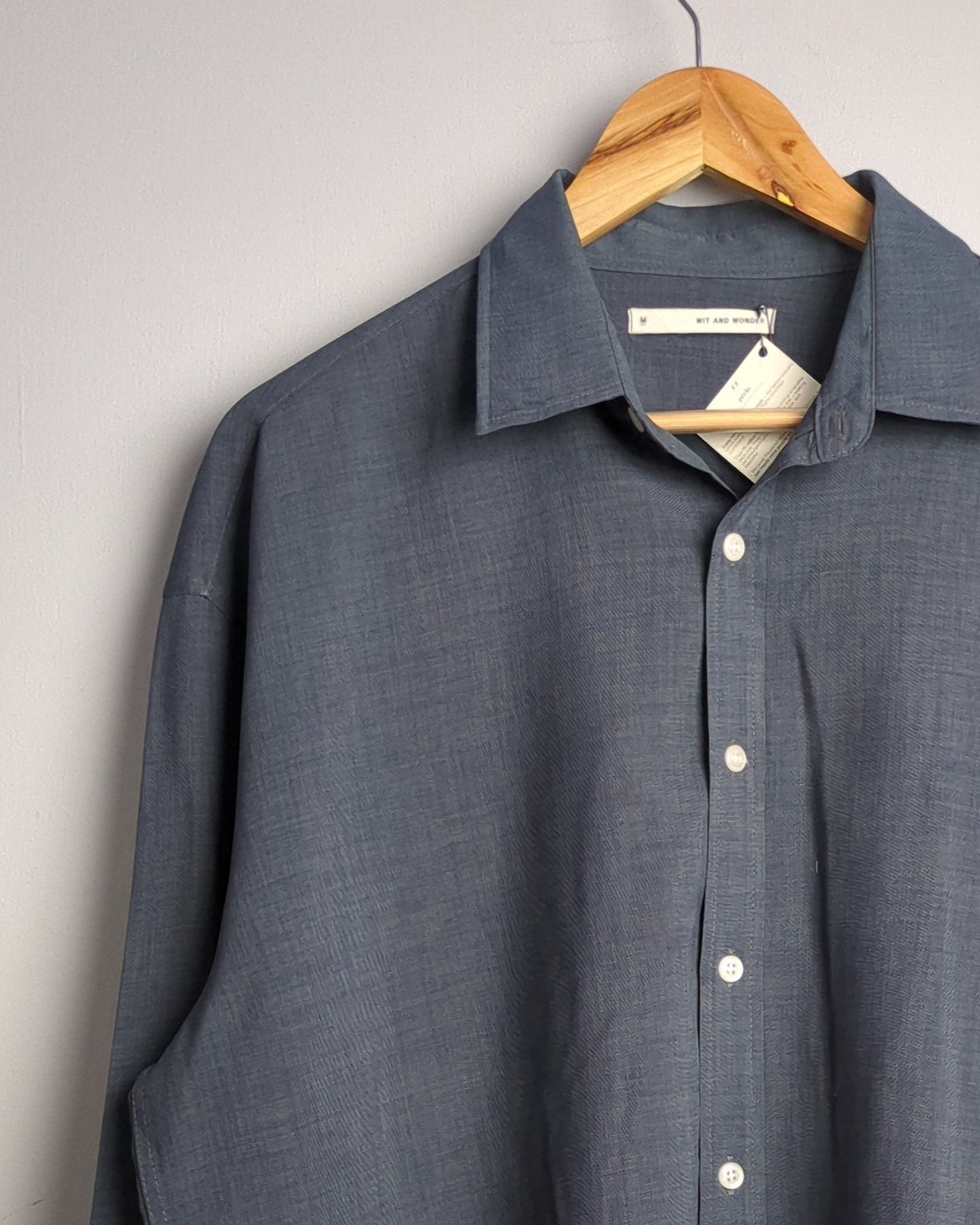 Wit And Wonder Blue Dress Shirt