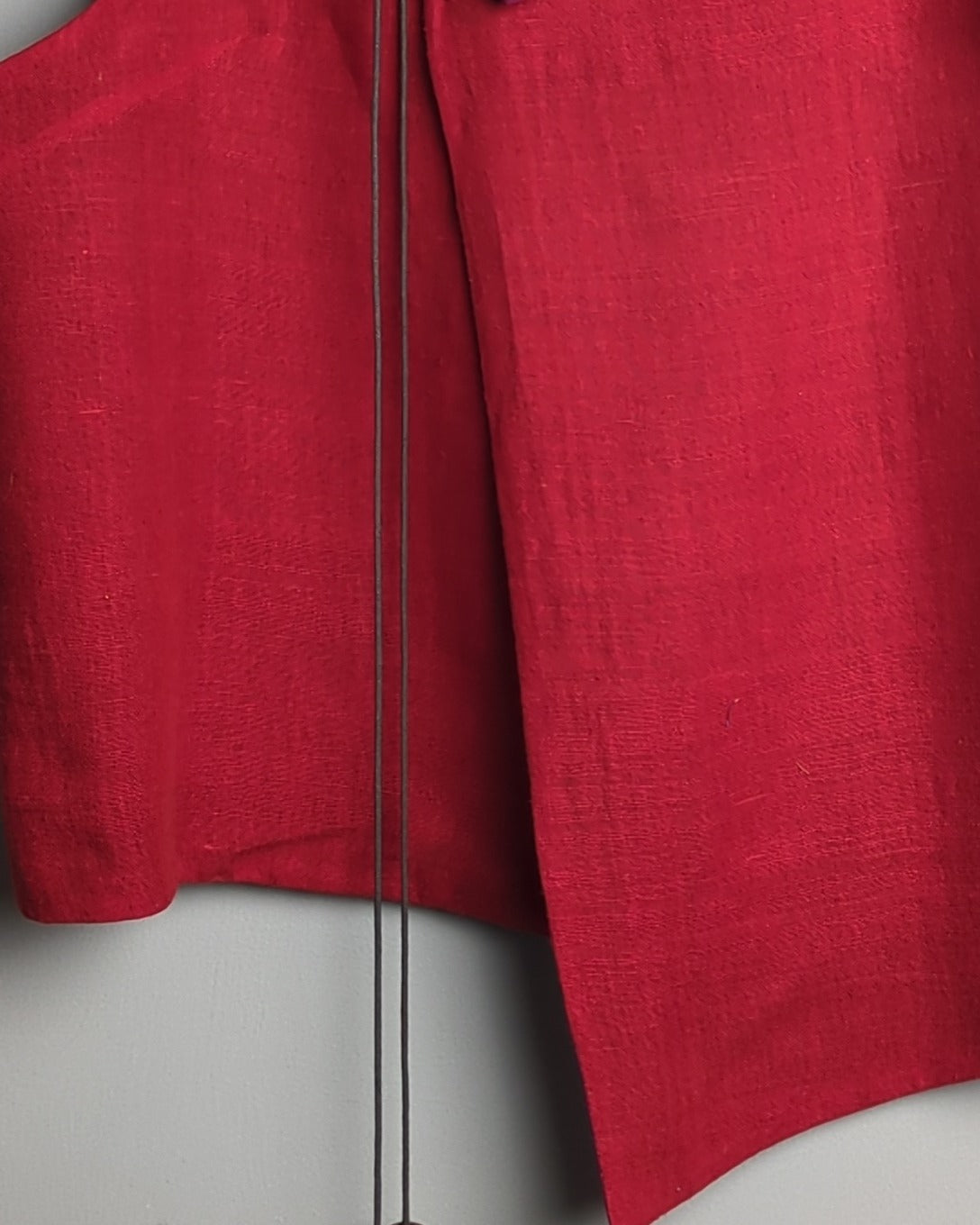 Payal Khandwala Wine Sleeveless Vest