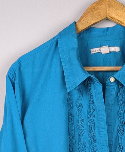 Turquoise Ruffle