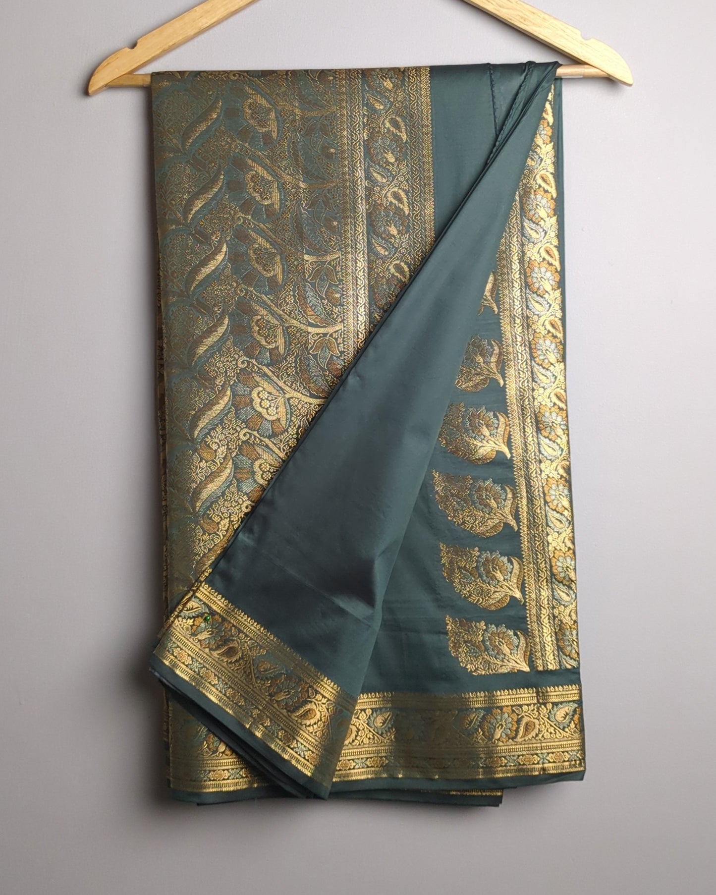 Green Silk Saree