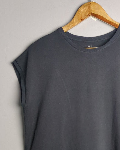 Muji Black T-Shirt Dress