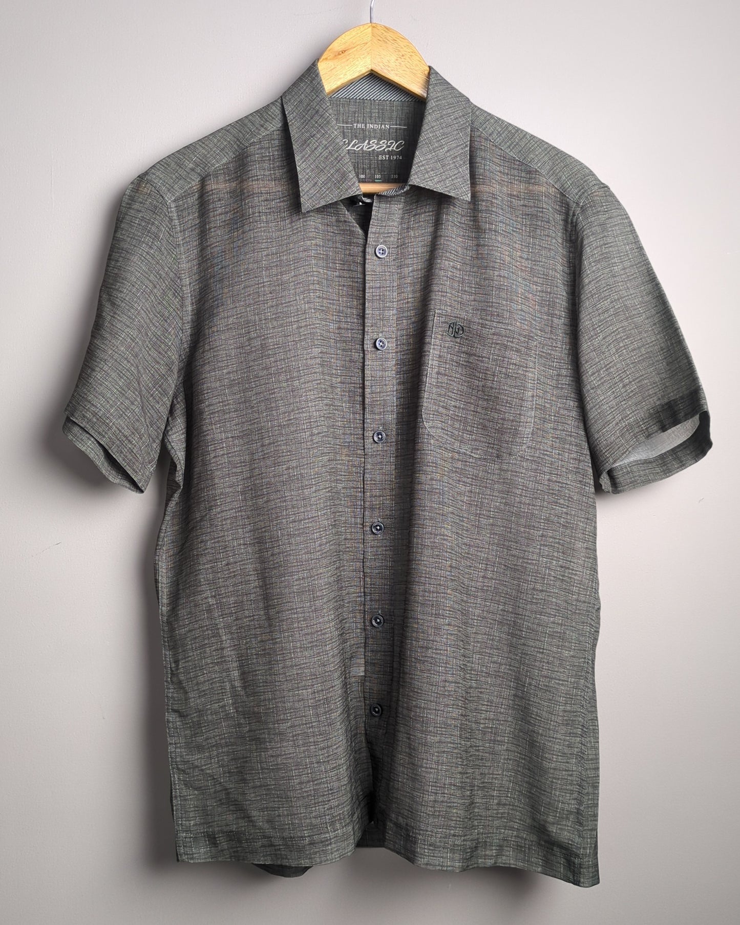 The Indian Classic Gray Casual Shirt