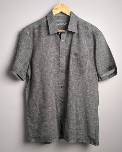 The Indian Classic Gray Casual Shirt