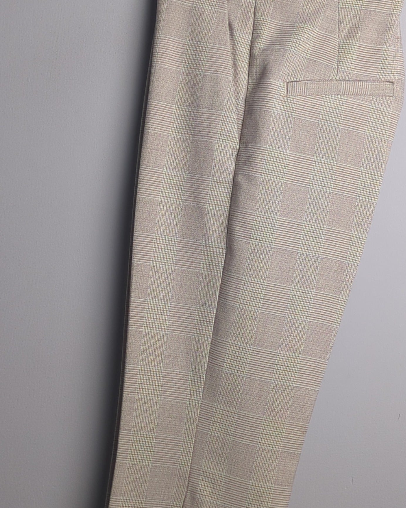 H&M Beige Tailored Trousers
