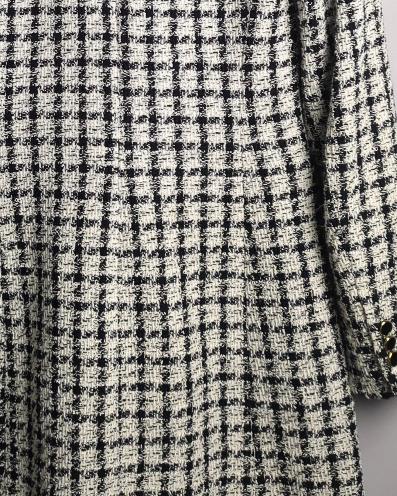 Zara White Tweed Blazer