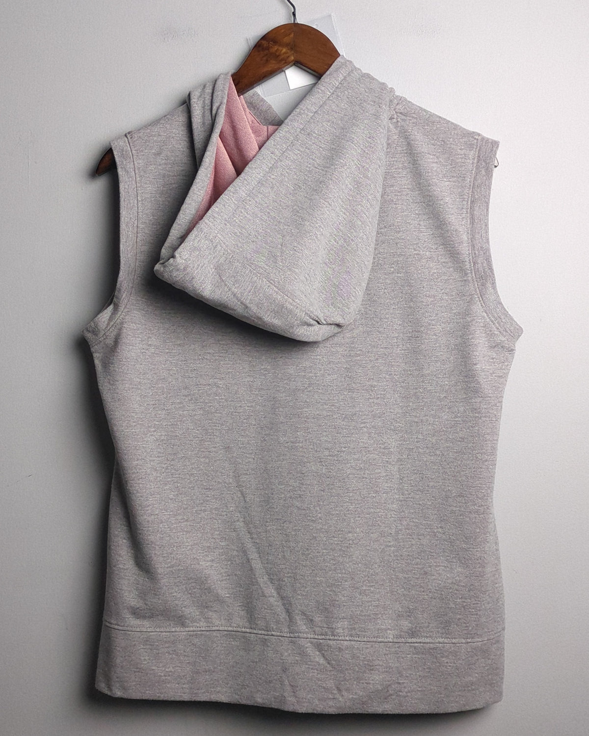 Perfomax Gray Sleeveless Hoodie