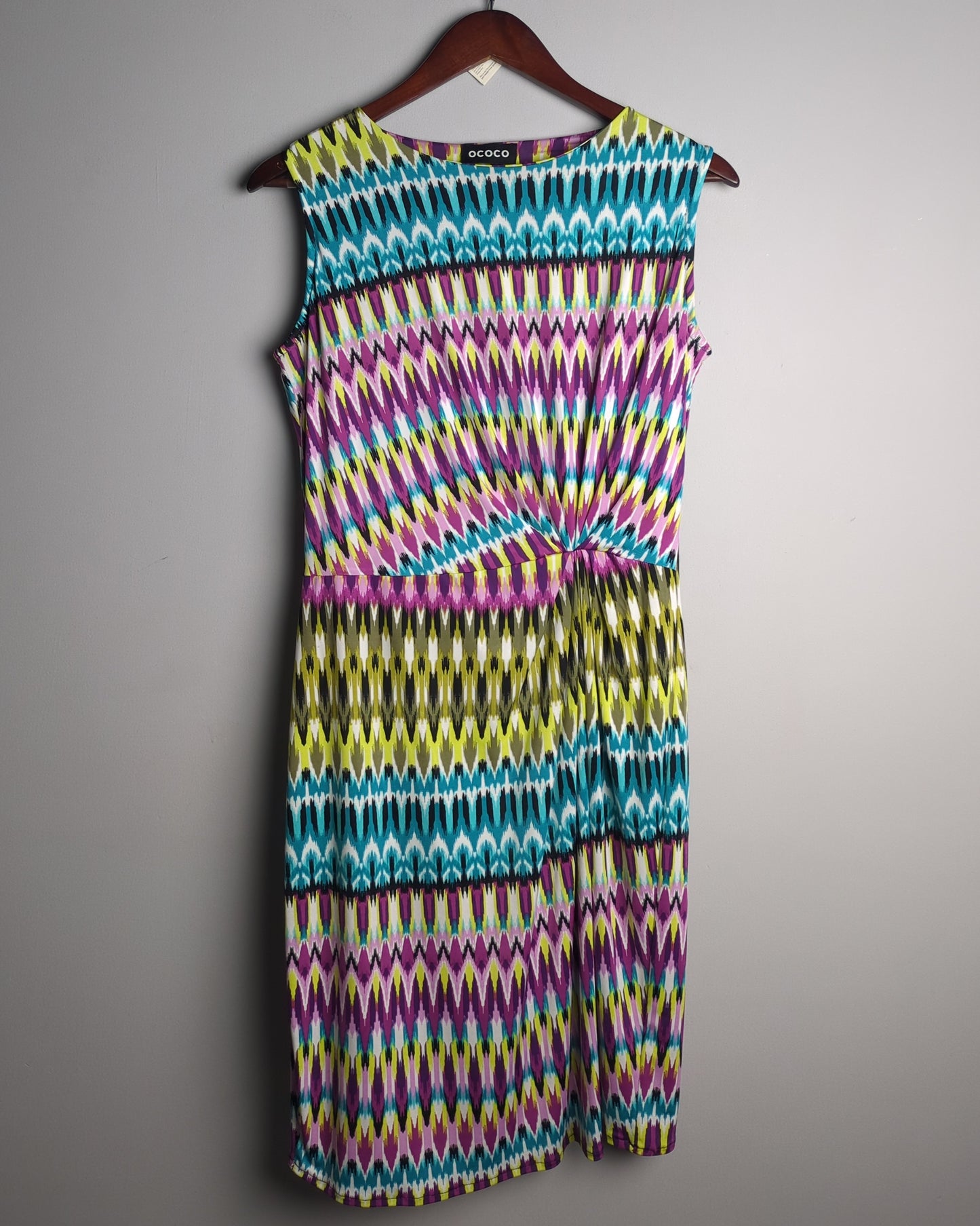 Ococo Blue Sleeveless Dress